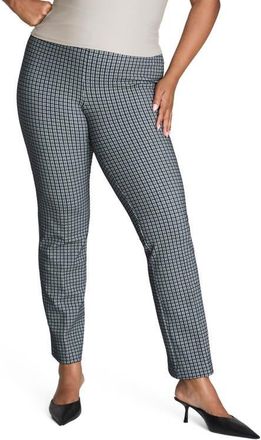 Spanx Ponte Slim Straight Jacquard Pants in Mini Collier at Nordstrom, Size X-Small P