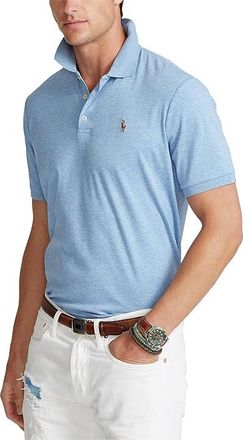 Polo Ralph Lauren Classic Fit Soft Cotton Polo Shirt Mens Clothing Jamaica Heather : 2XL