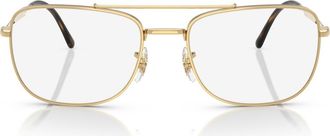 Ray-Ban 62mm Polarized Oversize Rectangular Transition Sunglasses in Arista at Nordstrom Rack