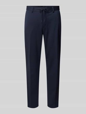 s.Oliver Black Label Slim Fit Jogpants aus Stretch-Jersey Modell s.O JOGG in Marine, Gr&ouml;&szlig;e 102