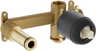 Roca Roca - Cuerpo Universal Empotrable Para Lavabo Color: Negro Titanio Cepillado