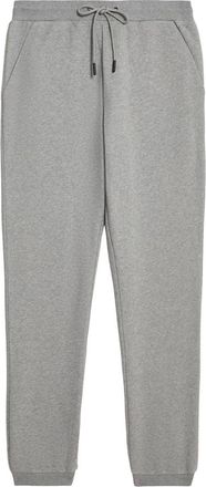 Lyle & Scott Broeken, Heren, Grijs, XS, Katoen, Logo Brushback Cuffed Jogger