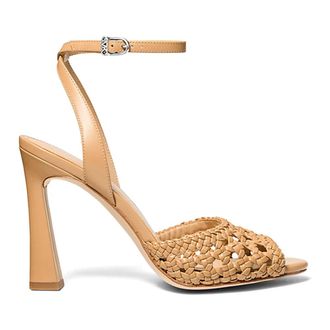 Michael Kors High Heel Sandals, female, Beige, Size: 8 1/2 US Rosie Sandal