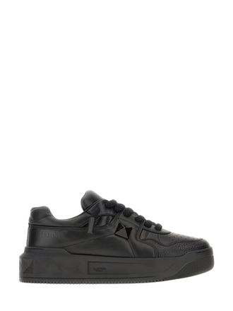 Valentino Garavani Black Leather Sneakers
