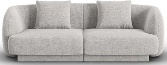 BLOOMINGLOFT 2-Sitzer Design Sofa Tulum mit Chenille-Bezug
