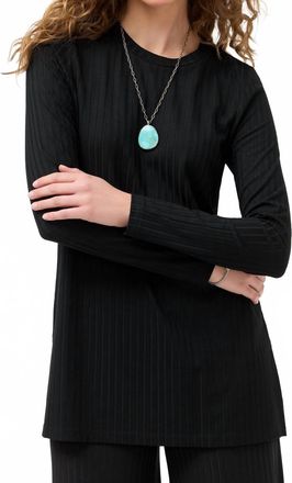 Johnny Was Jenna Knit Tunic In Black