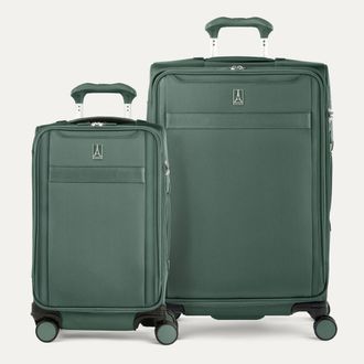 Travelpro Versapack + Softside Carry On & Medium Spinner Luggage Set in Desert Sage at Nordstrom