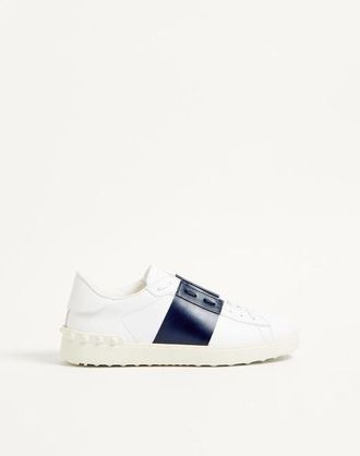 Valentino Garavani Calfskin Open Sneaker