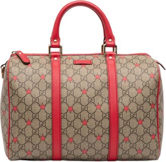 Gucci Pre-owned Gucci Medium GG Supreme Stars Joy Boston Bag Ladies 193603 527066