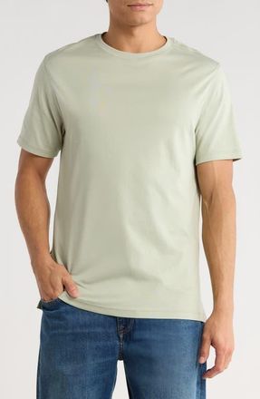 Robert Barakett Georgia Pima Cotton T-Shirt in Desert Green at Nordstrom, Size Xx-Large