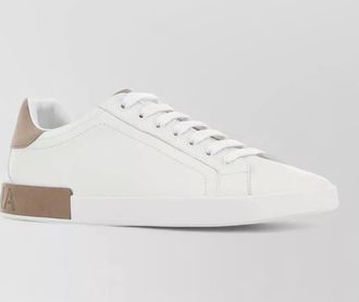Dolce & Gabbana leather low-top sneakers