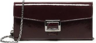 Roger Vivier Belle Vivier Wallet - Dames - Schoudertassen - Rood - ONE Size - Leer - Tassen