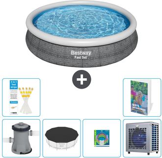 Bestway Piscina Bestway Fast Set Redonda - 366x76 Cm - 7-piezas S338