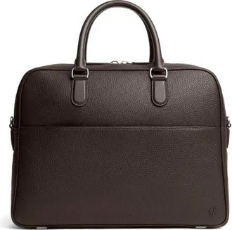Carl Friedrik Dunloe Briefcase in Chocolate at Nordstrom
