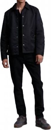 Rag & Bone Fit 2 Authentic Stretch Slim Fit Jean In Washed Black