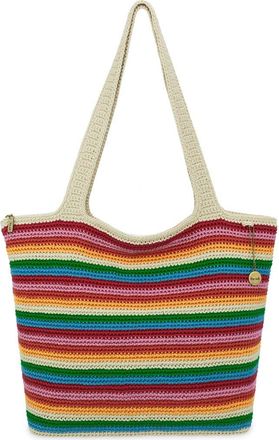 The Sak Crafted Classic Large Carryall in Rainbow Stripe at Nordstrom