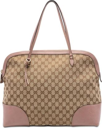 Gucci Pre-owned Gucci Large GG Canvas Bree Dome Tote Ladies HL7LVU67P1MWFBT4