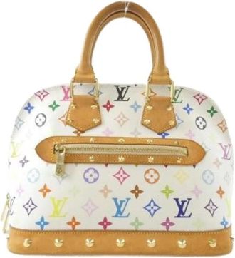 Louis Vuitton Pre-owned Alma Coated Canvas Handbag - Dames - Vintage Handtas - Veelkleurig - ONE Size - Vintage