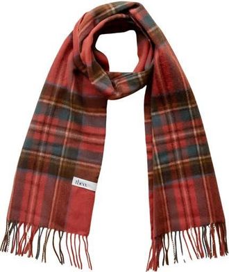 TBCo Lambswool Tartan Scarf in Stewart Royal Antique at Nordstrom, Size Medium