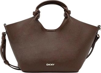 DKNY Paula Small Commuter Tote - Dames - Handtassen - Bruin - ONE Size - Tassen