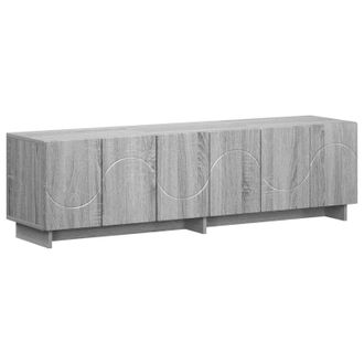 vidaXL Soporte De Tv 140 X 34,5 X 40 Cm Sonoma Gris Vidaxl
