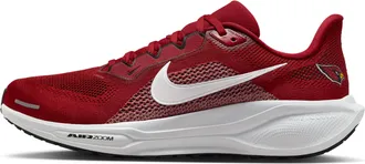 Nike Arizona Cardinals Pegasus 41 Nike Mens NFL Road Running Shoes in Red | IB3191-600