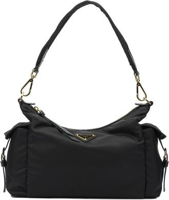 Prada Prada Explore Medium Shoulder Bag In Re-Nylon And Leather