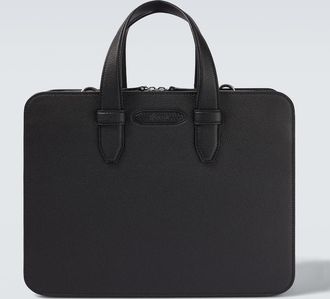 Brioni Leather briefcase