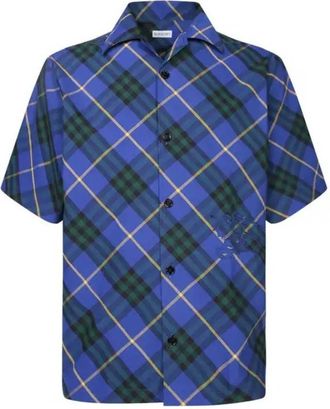 Burberry EKD Check Cotton Poplin Shirt, Size XX-Large
