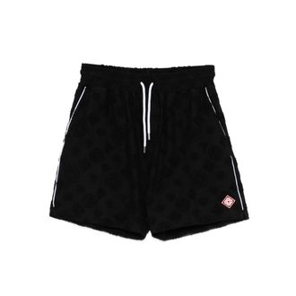 Casablanca Monogram Drawstring Shorts