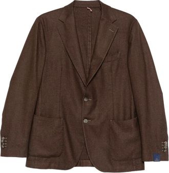 Santaniello Blazer con bottoni - Marrone