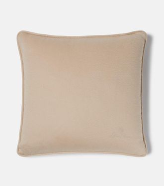 Loro Piana Unito cashmere cushion