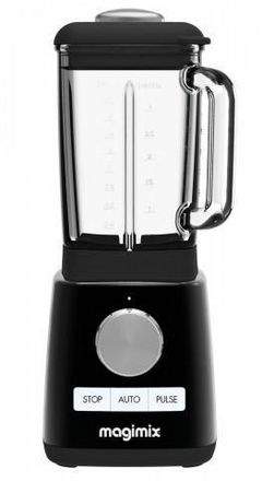 Magimix Power Blender 4 Negro 1300w 1.8l Vaso De Vidrio