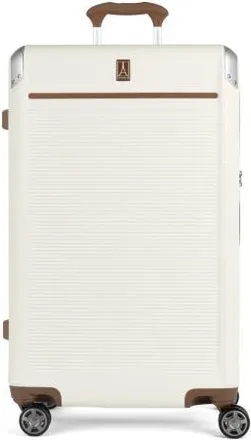 Travelpro Platinum Elite Hardside Expandable 28 Large Checked Spinner Luggage in Cream White at Nordstrom