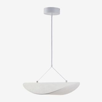 Sklum L&aacute;mpara De Techo Colgante Led En Tela Zelvon Sklum &x2194&xfe0e 40 Cm