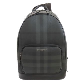 Burberry Black Pvc Backpack (Pre-Owned)