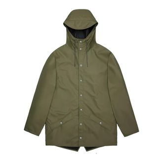 Rains Classic Jacket - Heren - Regenjassen - Groen - XL - Jassen