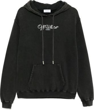 Off-white Felpa con cappuccio - Nero