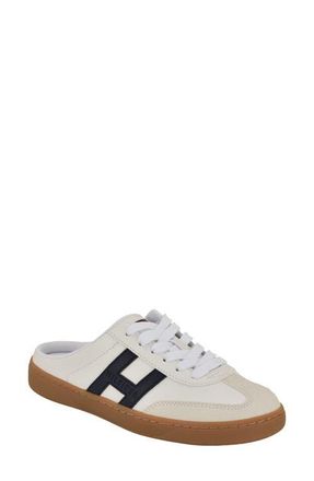 Tommy Hilfiger Melinaz Sneaker Mule in White/grey/navy at Nordstrom, Size 5.5