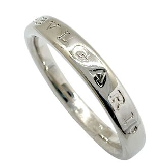 Bulgari Platinum Platinum 950 Band Ring (Pre-Owned)