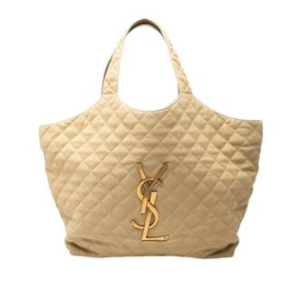 Saint Laurent Pre-owned Icare Shopping Tote - Pre-owned - Mujer - Beige - ONE SIZE