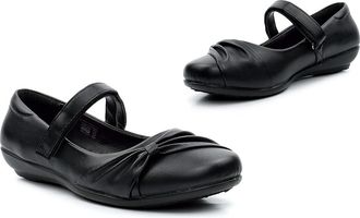 Generic Girls School Shoes Girls Touch Fastening School Shoes Size 13 Touch Fastening Shoe Size 1 Flat Shoe Comfort Sizes 13 Child-5 Black 13 UK Child