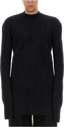 Rick Owens Maglia - Subhuman - Heren - Ronde hals truien - Zwart - L - Truien & Vesten
