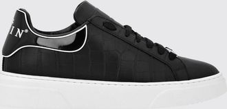 Philipp Plein Sneakers low top in pelle con stampa effetto coccodrillo