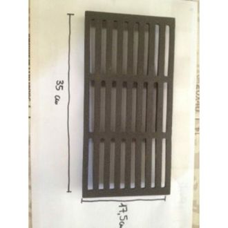 Casa Griglia in ghisa per scarico di cenere per acquatondo 29 17,5x34,5cm - edilkamin