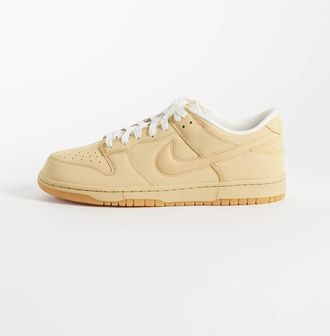 Nike Dunk low Retro PRM sneakers in beige chiaro-Neutro