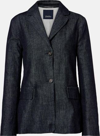 Max Mara Leone denim blazer
