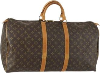 Louis Vuitton Pre-owned Weekend Bags, unisex, Brown, Size: ONE SIZE Pre-owned Keepall bag