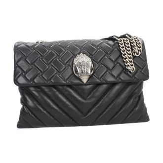 Kurt Geiger Dames, Tassen, Zwart, Maat: ONE Size Leer