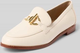 Lauren Ralph Lauren Loafer aus echtem Leder Modell BLAIKE in Offwhite, Gr&ouml;&szlig;e 37,5